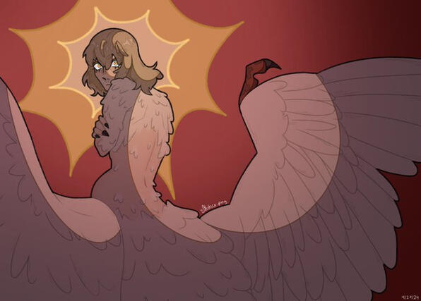 Torso + rendered + simple background